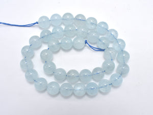 Genuine Aquamarine Beads, 11mm Round Beads-Gems: Round & Faceted-BeadXpert