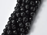 Agate Beads- Black, 10mm Faceted Round-Agate: Round & Faceted-BeadXpert