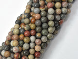 Polychrome Jasper, 6mm Round Beads-Gems: Round & Faceted-BeadXpert