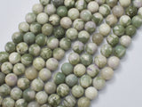Peace Jade Beads, Round, 8mm (8.7mm)-BeadXpert