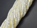 Mother of Pearl, MOP, White, 2.5x4mm Heishi-BeadXpert