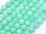 Jade Beads-Light Green, 10mm Round Beads-Gems: Round & Faceted-BeadXpert