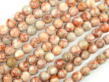 Red Line Jasper, 8mm, Round Beads-Gems: Round & Faceted-BeadXpert