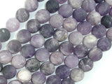 Matte Amethyst Beads, 12mm Round Beads-Gems: Round & Faceted-BeadXpert