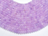 Lavender Amethyst, Lavender Jade, 4x6mm Faceted Rondelle-Gems:Assorted Shape-BeadXpert