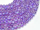 Mystic Aura Quartz - Purple, 6mm (6.5mm)-BeadXpert