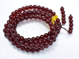 Blood Amber Resin, 8mm(5.8mm) Round Beads, 33 Inch, Approx 108 beads-Gems: Round & Faceted-BeadXpert