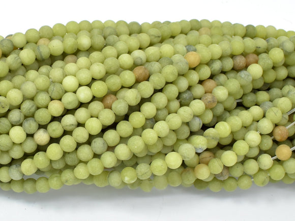 Matte Jade Beads, 4mm (4.3mm) Round Beads-Gems: Round & Faceted-BeadXpert