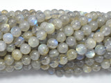 Labradorite Beads, 6mm (6.7mm) Round-Gems: Round & Faceted-BeadXpert