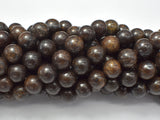 Bronzite Beads, 10mm Round-Gems: Round & Faceted-BeadXpert