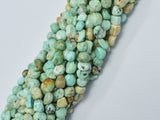 Natural Peru Turquoise Beads, 5x7mm, Nugget Beads-BeadXpert