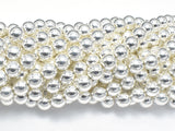 Hematite Beads-Silver, 8mm-Gems: Round & Faceted-BeadXpert