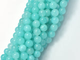 Jade Beads-Amazonite, 8mm-Gems: Round & Faceted-BeadXpert