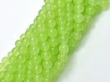 Jade - Light Green, 8mm (8.2mm) Round-Gems: Round & Faceted-BeadXpert