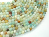 Amazonite Beads, 6mm Faceted Round Beads-BeadXpert