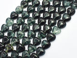 Jade - Green 12mm Heart Beads-BeadXpert