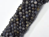 Iolite Beads, 6mm, Round Beads-BeadXpert