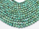 African Turquoise Beads, 8mm Round-Gems: Round & Faceted-BeadXpert