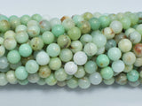 Australian Chrysoprase, 6mm (6.6mm), Round-BeadXpert