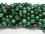 Green Mica Muscovite in Fuchsite 8mm-BeadXpert