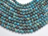 Blue Calsilica Jasper Beads, 8mm (8.4mm) Round Beads-BeadXpert