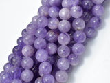 Amethyst, 10mm (10.2mm) Round Beads, 15.5 Inch, Full strand-Gems: Round & Faceted-BeadXpert