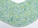 Jade - Light Green & Blue 6mm Round-BeadXpert