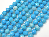 Blue Fire Agate, 8mm (8.3mm) Round-Agate: Round & Faceted-BeadXpert
