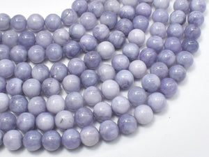 Jade Beads-Gray, 8mm Round Beads-Gems: Round & Faceted-BeadXpert