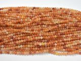 Red Aventurine Beads, Round, 4mm-Gems: Round & Faceted-BeadXpert