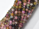 Watermelon Tourmaline Beads, 2x3mm Micro Faceted Rondelle-Gems:Assorted Shape-BeadXpert