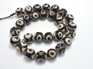 AGATE BEADS, TIBETAN AGATE, 14MM FACETED ROUND-Agate: Round & Faceted-BeadXpert
