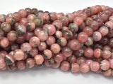 Rhodochrosite Beads, 6.5mm-7mm Round-Gems: Round & Faceted-BeadXpert