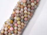 Pink Opal Beads, 6mm (6.4mm)-Gems: Round & Faceted-BeadXpert