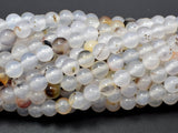 Agate Beads, 6mm (6.3mm) Round Beads, 14.5 Inch-Agate: Round & Faceted-BeadXpert