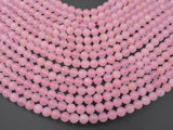 Rose Quartz Beads, 8mm (8.4mm) Round Beads-BeadXpert
