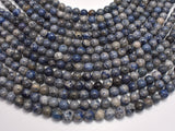 Dumortierite Beads, 8mm (8.5mm) Round Beads-Gems: Round & Faceted-BeadXpert