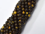 Malaysia Jade - Brown & Yellow 6mm Round-BeadXpert