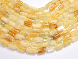 Citrine 7x11mm Faceted Tube-BeadXpert