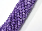 Jade Beads - Purple, 6mm Round-BeadXpert