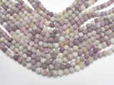 Matte Lilac Jasper Beads, Pink Tourmaline Beads, 6mm (6.3mm)-Gems: Round & Faceted-BeadXpert