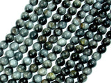 Hawk Eye Beads, Round, 6 mm-BeadXpert