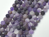 Matte Amethyst Beads, 8mm Round Beads-Gems: Round & Faceted-BeadXpert