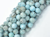 Hemimorphite Beads, 10mm (10.5mm) Round-Gems: Round & Faceted-BeadXpert