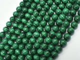 Natural Malachite Beads, 6mm Round Beads-Gems: Round & Faceted-BeadXpert