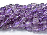 Amethyst, Light Purple, 8x12mm Nugget Beads, 15.5 Inch-Gems: Nugget,Chips,Drop-BeadXpert
