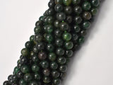 Green Mica Beads, Biotite Mica, 8mm Round-Gems: Round & Faceted-BeadXpert