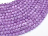 Malaysia Jade Beads- Lilac, 6mm (6.4mm) Round Beads-Gems: Round & Faceted-BeadXpert