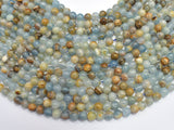 Blue Calcite 6mm (6.5mm) Round-BeadXpert