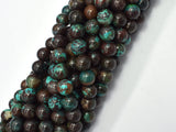 Natural Chrysocolla 8mm Round-BeadXpert